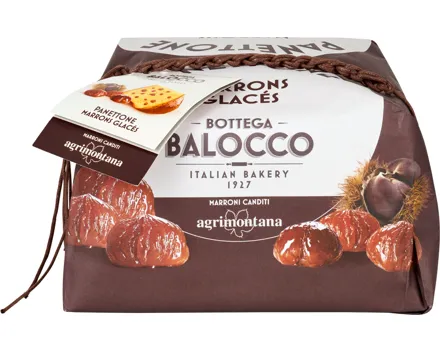 Bottega Balocco Panettone Marrons glacés
