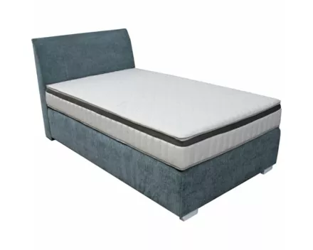 Boxspringbett Pejo Stoff paradox grün