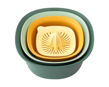 Brabantia Schüssel-Set mit Zitruspresse