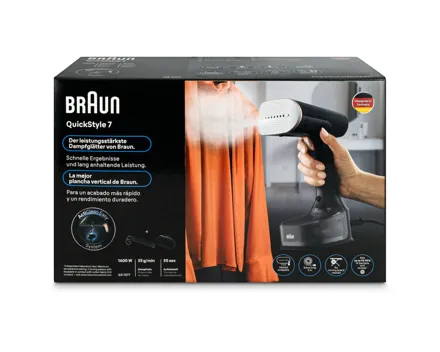 Braun Garment Steamer QuickStyle7 / Gs7077Bk