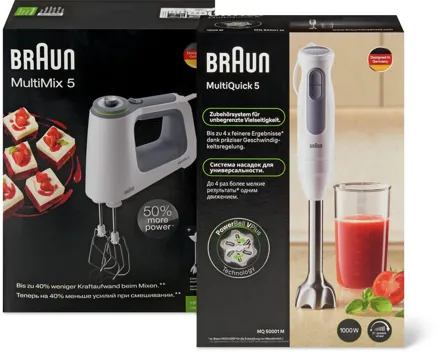Braun-Stabmixer MQ 50001 oder -Multimix 5