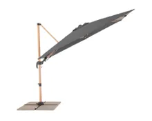 BRELLACO Pendelschirm Holz-Optik 200 x 300 cm, 410261840HD