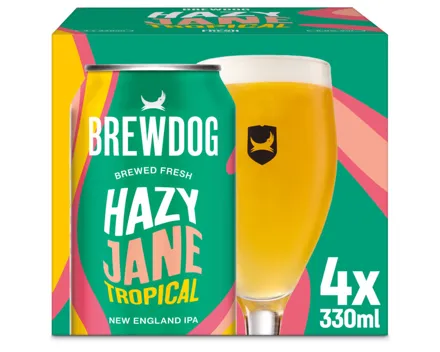 Brewdog Hazy Jane Tropical Dose 4x33cl