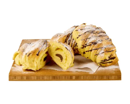 Brioche Croissant Schokolade