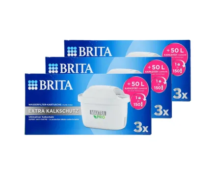 Brita Kartusche Maxtra Pro Extra Kalkschutz 3x3 Stück