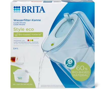 Brita Wasserfilter-Kanne Style Eco Glacier
