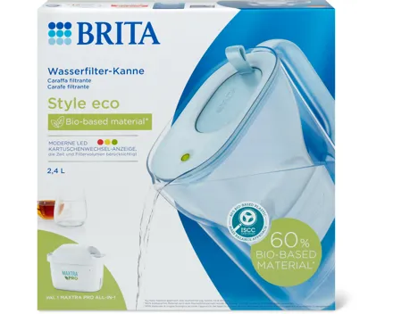 Brita Wasserfilter-Kanne Style Eco Glacier