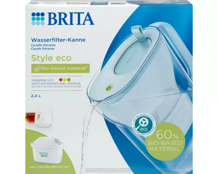 Brita Wasserfilter-Kanne Style Eco Glacier