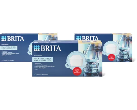 Brita Wasserfilter Maxtra Pro, 3er-Pack