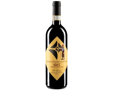 Brunello di Montalcino Docg San Giorgio Päpstliche Schweizer Garde 1527 (2018) – Rotwein, Italien (0.75l)