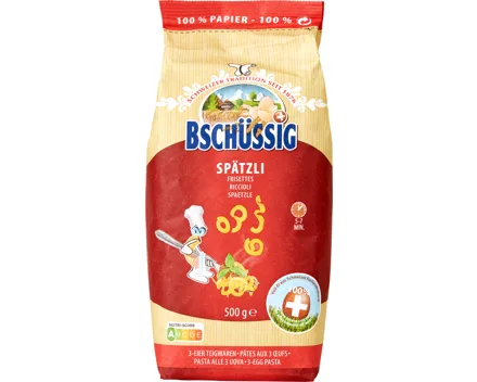 Bschüssig Spätzli