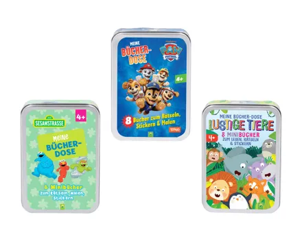 Bücher-Dose (Aktion nur in der Deutschschweiz gültig)