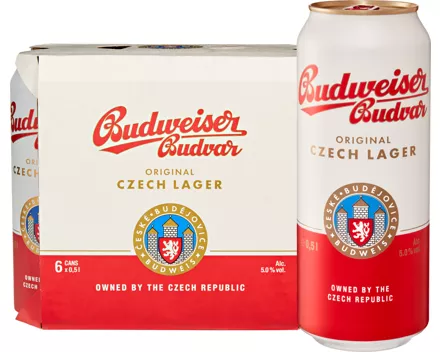 Budweiser Lagerbier Original