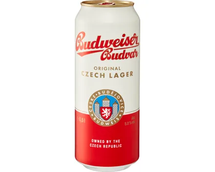Budweiser Lagerbier Original