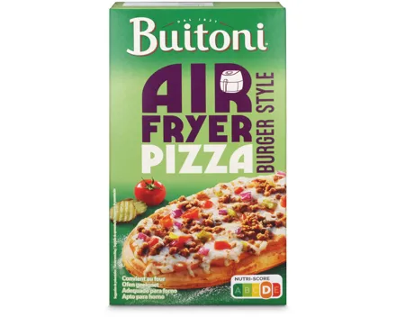 Buitoni Airfryer Pizza Burger Style