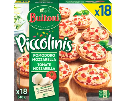 Buitoni Piccolinis Minipizzas Tomate und Mozzarella