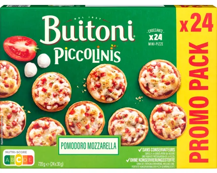 Buitoni Piccolinis Minipizzas Tomate und Mozzarella