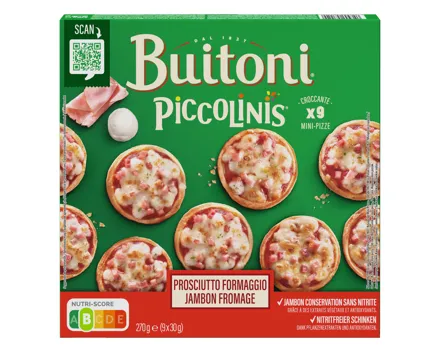 Buitoni Piccolinis Prosciutto Formaggio