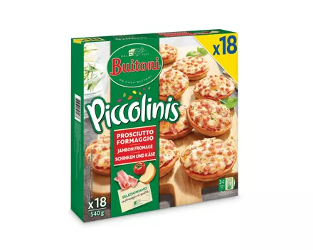 Buitoni Piccolinis Prosciutto-Formaggio / Pomodoro-Mozzarella