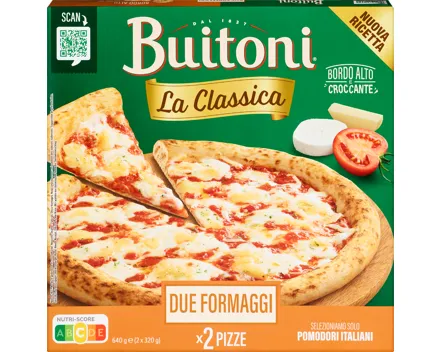 Buitoni Pizza La Classica Due Formaggi