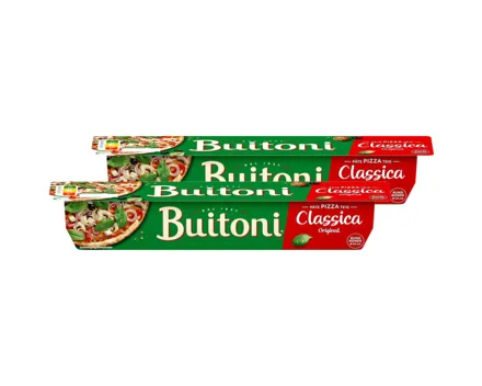 Buitoni Pizzateig Classica Original Rund Ausgewallt Ø24cm 2x 260g