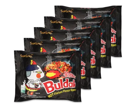 Buldak Hot Chicken Flavor Ramen 5x 140g