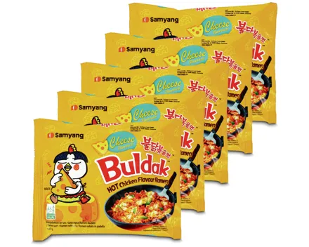 Buldak Hot Chicken Ramen Cheese 5x140g