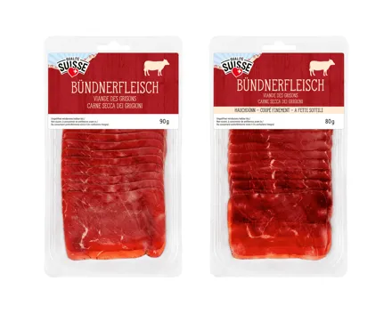 Bündnerfleisch (Aktion nur in der Westschweiz gültig)