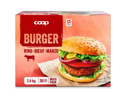 Burger Rindfleisch 30x80g