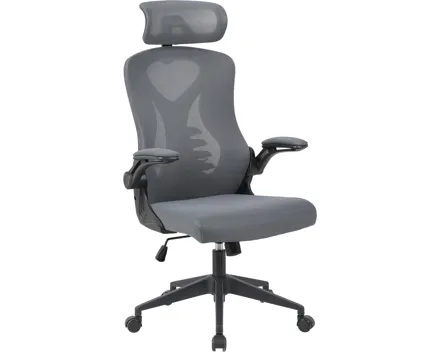Bürostuhl Eiger Mesh grau