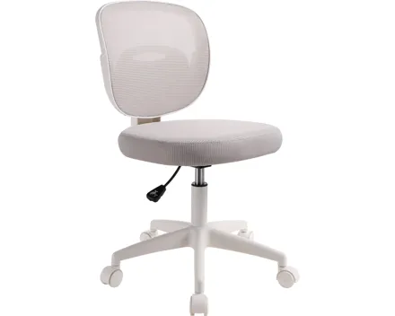 Bürostuhl Kidz Stoff grau