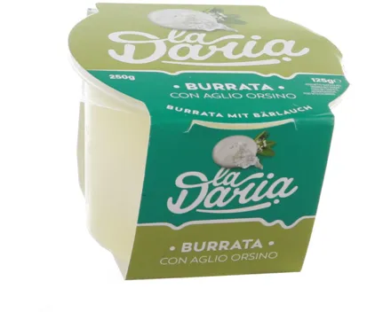 Burrata mit Bärlauch