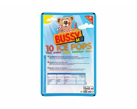 Bussy Mix Ice Pops