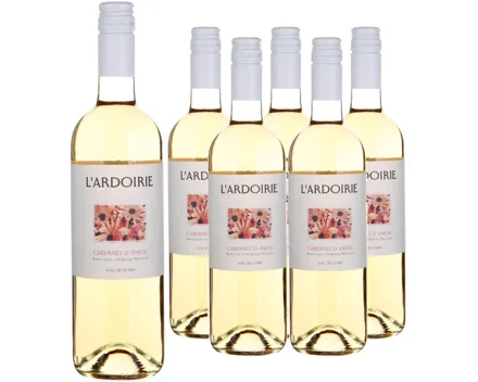 Cabernet d'Anjou AOP L'Ardoirie Rosé 6x 75cl (2024) – Roséwein, Frankreich (0.75l)