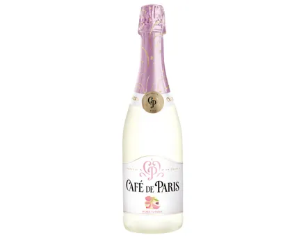 Café de Paris Blanc de Fruits Litchi – Schaumwein, Frankreich (0.75l)
