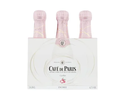 Café de Paris Blanc de Fruits Litchi – Schaumwein, Frankreich