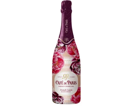 Café de Paris French Sparkling Cassis – Schaumwein, Frankreich (0.75l)