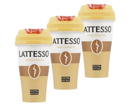 Caffè Lattesso Macchiato 3x 250ml