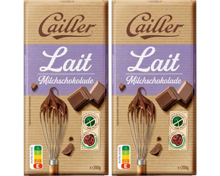 Cailler Dessert Milchschokolade Tafel