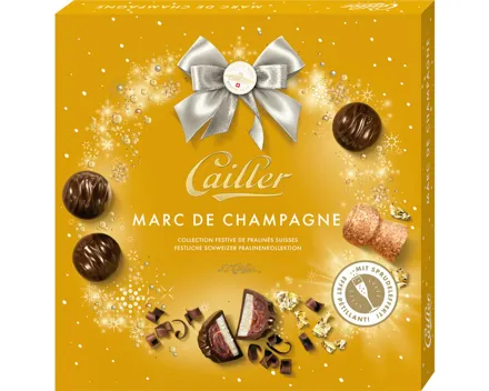 Cailler Marc de Champagne Weihnachtspralinen