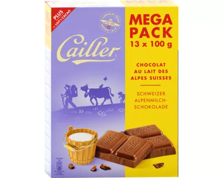 Cailler Mega-Pack Milch 13 x 100 g