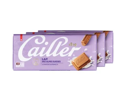 Cailler Milch 3 x 100 g