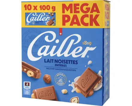 Cailler Milch-Nuss 10 x 100 g