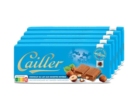 Cailler Milch-Nuss 5x100g