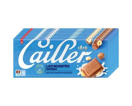 Cailler Milch-Nuss 8 x 100 g