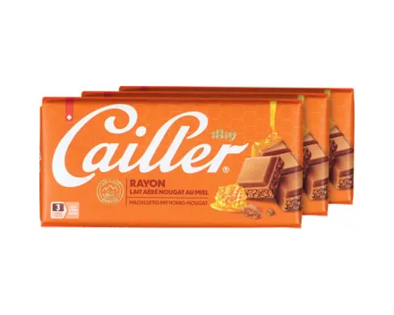 Cailler Rayon Milch 3 x 100 g