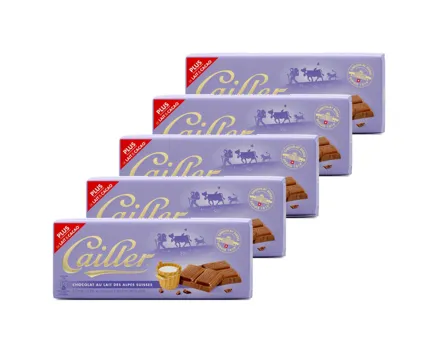 Cailler Souvenir Milchschokoladentafel 5x 100g