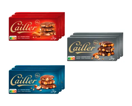 Cailler Tafelschokolade 3er