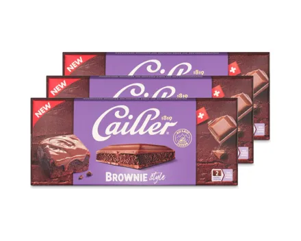 Cailler Tafelschokolade Brownie 3x 96g