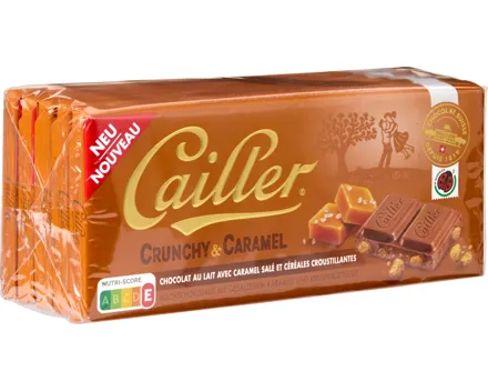 Cailler Tafelschokolade Crunchy & Caramel
